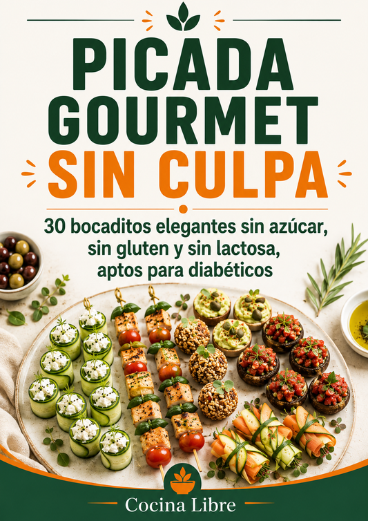 30 BOCADITOS GOURMET SIN GLUTEN-SIN AZUCAR-SIN LACTOSA